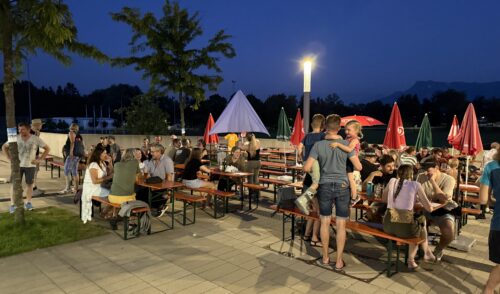 Artikelbild zu Artikel Sommerabend, Klettern und Vereinsg’spür am Badylon